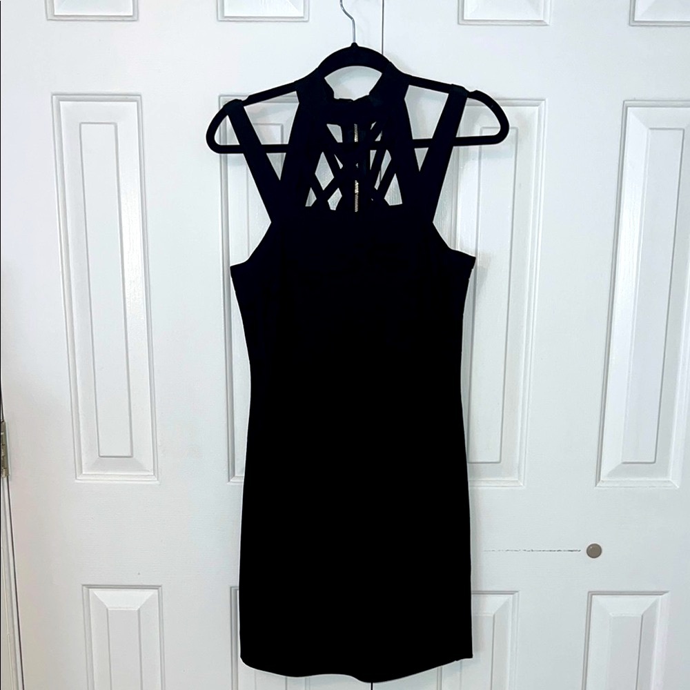 BEBE Black Sleeveless Dress